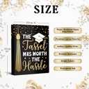 2 x Zarvella 2026 Graduation Decorations, Graduate Poster for Congratulation Party Wall Table Decor Supplies, Graduation Gift for Her Him, Masters Degree, College, High School, PhD, Nurse, Law School