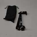 REHAND Walking Cane for Men & Women - Foldable, Adjustable, Lightweight, Self Standing Pivot Walking Cane, Soft Handle Grip, with Travel Bag, Walking Sticks for Seniors & Adults (Black)