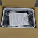 3 Pack Bathroom Trash Can 2.6 Gallon Small Touchless Automatic Motion Sensor Trash Cans Slim Waterproof Garbage Bin with Lid for Kitchen, Office, Bedroom Black