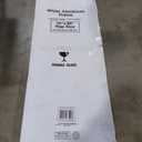 Ideal Pet Products Aluminum Pet Patio Door, Adjustable Height 77-5/8" to 80-3/8", 15" x 20" Flap Size, White