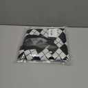 SELINK Boys Girls School Uniform Sweater Vest V Neck Soft Comfy Pullover Trendy Argyle Knitted Waistcoat Vest (10-11 Years, Black)