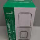 Bottle Warmer, GROWNSY 8-in-1 Fast Baby Milk Warmer with Timer for Breastmilk or Formula, Accurate Temperature Control, with Defrost, Sterili-zing, Keep, Heat Baby Food Jars Function (Gray)