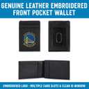 Rico Industries NFL Embroidered Front Pocket Wallet - Great Gift Item