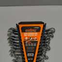 HORUSDY 12-Piece Metric Wrench Set | Combination Wrench Set with Organizer | 12 Point | 8mm - 19mm | Chrome Vanadium Steel