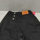 EMMIOL Women Baggy Jeans Mid-Low Waist Boyfriend Streetwear Vintage Jeans Wide Leg Denim Pants (Medium, Black-076)