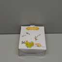 3-in-1 Automatic Cheese-Shaped Interactive Cat Toy  Flying Bird, 6-Hole Mole & Rotating Feather | USB Rechargeable Electronic Feather Toy for Indoor Adult Cats & Kittens, Relieves Boredom (yellow)