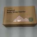 KeaBabies Baby Wrap Carrier - All in 1 Original Baby Carrier Newborn to Toddler Sling, Easy to Wear, Hands Free Bonding, Lightweight, Breathable Infant Wraps (Pink Daisies) (One Size (Pack of 1))