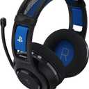 Turtle Beach Atlas 200 Wired Gaming Headset Officially Licensed for PlayStation, PS5, PS4-50mm Nanoclear Drivers, Flip-to-Mute Mic, Memory Foam Cushions, Floating Headband - Black