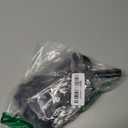 BARKLESS Dog Muzzle, Silicone Basket Muzzle for Small Medium Large Dogs, Soft Cage Mouth Cover Prevent Biting Chewing, Allow Drinking Panting, Suitable for German Shepherd (1 (Snout 6-7"), Black)