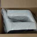 COLAMY Modern Dining Chairs Set of 2, Upholstered Corduroy Accent Side Leisure Chairs with Mid Back and Wood Legs for Living Room/Dining Room-Beige