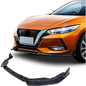 Archaic Front Bumper Lip Spoiler Compatible for 2020-2023 Nissan Sentra [ S SV SR ], Splitter Under Chin Spoiler Body Kit Sentra Accessories