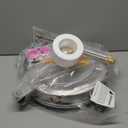 EVEAGE 14.5" Pressure Washer Surface Cleaner,Stainless Steel Pressure Washer Accessories 4 Weels & 1/4" Quick Connector,4000 PSI Power Washer for Driveway (Silver, 14.5inch)