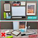 2 x 12 Sets Heavy Duty Nylon Hook Loop Strips Waterproof. Strong Adhesion Yet Residue Free Fabric Fastener, for Indoor and Outdoor Use, 2 x 4 Inch