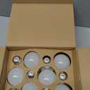 LED Light Bulbs 100W Equivalent 1500 Lumens, A19 13W 5000K Daylight White Non-Dimmable, Super Bright No Flicker Standard E26 Edison Screw Bulbs for Home, Bedroom, Office Lamp, 12-Pack