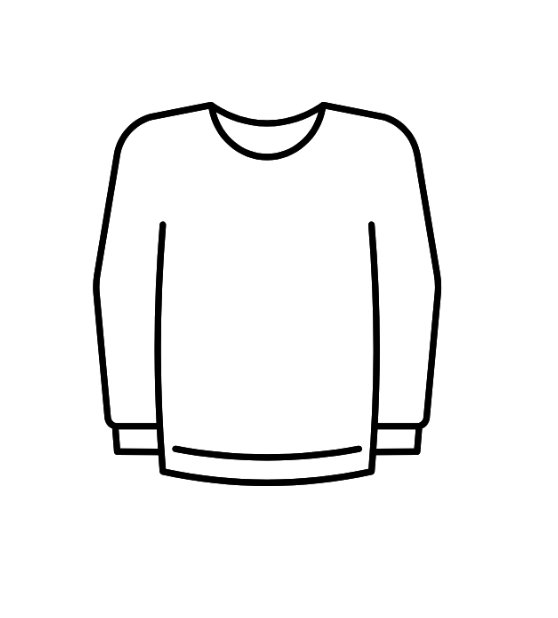 XIEERDUO Womens Long Sleeve Round Neck Shirts Side Split Basic Loose Tunic Tops Casual 2025 Large Black