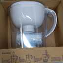 Brita Large Water Filter Pitcher for Tap and Drinking Water, Includes 1 Standard Filter, BPA-Free, Lasts Two Months, 10-Cup Capacity, Bright White