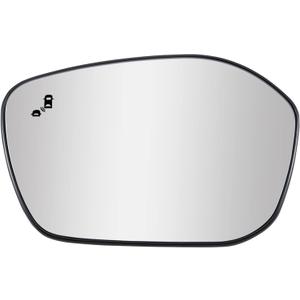 LOIYLLEN Driver Side Mirror Replacement for Honda Civic 2022 2023 2024 Mirrors Glass - Convex Mirror Glass, Left Side Rear View Mirror with Power Heated & Blind Spot Detection