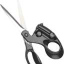 Professional laser guided fabric scissors, Capable Of Fast Direct Cutting, Suitable For Fabric Paper Art, Upgraded Ergonomic Handle