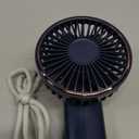 TUNISE Portable Handheld Fan, Portable Fan Rechargeable, 4000mAh, 180° Adjustable, 6 Speed Wind, Display Electricity in Real Time, USB Rechargeable Foldable F an, Quiet Personal Fan with Power Bank