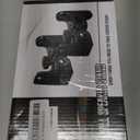 BS-218pro Universal Speaker Wall Mount for Small Speakers ,Vertical 120, Horizontal 180Adjustment,Hold up to 30lbs,Compatible with Bose, JBL, KEF, Klipsch, Sony & Others(2 Packs Black)