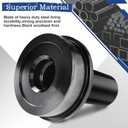 LE-JX 6697 Wheel Knuckle Vacuum Oil Seal Installer Tool - Compatible with Ford 2005-2019 F-250 F-350, Automotive Axle Tools