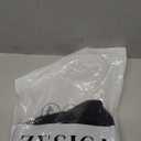 ZESICA Spring Dresses for Women 2026 Elegant Classy Square Neck Long Sleeve Flowy Wedding Guest Party Midi Dress (Small, Black)