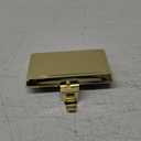 Fowecelt Christmas Stocking Holders Metal Fireplace Stocking Hooks Stocking Holder Base Weighted Stocking Hooks - Floor Mantle Christmas Holiday Party Decorations Golden