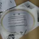 STERREN 30" Retractable Ceiling Fans with Lights, Dimmable LED Ceiling Fan Remote Control, Modern Small Fan Light for Bedroom Living Room Dinning Room Kitchen, 3000K-6500K, 6 Speed (Golden)