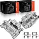 A-Premium Front Disc Brake Caliper Assembly with Bracket Compatible with Cadillac, Chevy and GMC Models- XTS, Escalade, Avalanche, Suburban, Silverado, Express, Sierra, Yukon XL and more