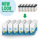 Amazon Grocery, Pure Coconut Water, No Added Sugar, 11.2 Fl Oz, 24 Ct (EXP 06/27/27)