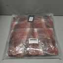 Women's Sherpa Lined Jackets Sherpa Turn-Down Collar Warm Winter Fleece Flannel Jacket for Women Trendy (Large, Orange/White)