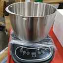 Dough Mixer 7L Large Capacity Electric Dough Maker with Ferment Function for Baking Bread Dough&Pizza Dough - Dough whisk 304 Stainless Steel Blender Add water/seasoning with Top Small Window