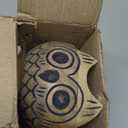 Christmas Gifts for Women Wooden Yarn Bowl Knitting Bowl Large Crochet Cat Yarn Holder Handmade Crocheting Accessories and Supplies Organizer 7 x 3 (Owl)