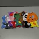 No Stuffing Dog Squeaky Toys, 8 Pack Stuffless Dog Chew Toys, Tough Soft Plush Crinkle Toys, Pet Supplies Durable Puppy Teething Interactive to Keep Them Busy for Small Medium Breeds