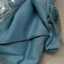 EXCLUSIVE HOME Sateen Twill Woven Room Darkening Blackout Pinch Pleat/Hidden Tab Top Curtain Panel Pair, 84" Length, Teal