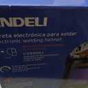 ANDELI Welding Helmet,Panoramic 180 3.94"X3.74"Large Viewing True Color Solar Powered Auto Darkening Welding Helmet with Side View 4 Arc Sensor 4/5-8/9-13 Welder Mask MONERAE (EXP 08/09/26)