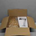 Boho Battery Operated Wall Sconces, Rattan Wall Sconce Set of 2 with Remote, RGB 15 Colors Dimmable Rechargeable Wall Light, Black Indoor Wireless Wall Lamp, Farmhouse Rattan Wall Lighting for Bedroom (6.3in wireless)