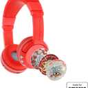 All-New, Made for Amazon BuddyPhones PlayTime Volume-limiting Bluetooth Child Headphones Age (3-7), Poppy Red