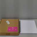 Paper Junkie 8x8 Inch Scrapbook Photo Album for Family Photos, Wedding Guest Book, Anniversary (40 Sheets) (White)