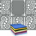 BoxLegend Shirt Folder Board V2 - Durable Plastic Clothes Folding Board Tshirt Organizer T-shirt Folder - Easy and Fast Folding for Adults and Kids - Grey (Gray)
