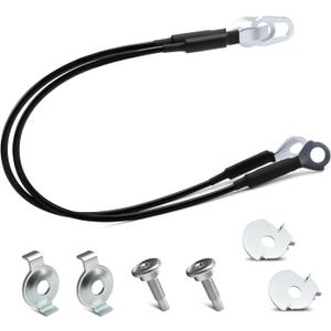 Tailgate Cable Fits for 2004-2014 F150 2006-2008 Lincoln Mark LT Lift Gate Support Straps Pickup Replaces 4L3Z-5443052-AA 4L3Z-5443053-AA
