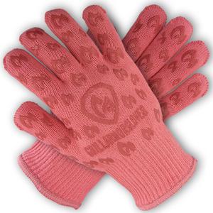 Oven Gloves 932°F Extreme Heat & Cut Resistant Oven Mitts with Fingers for BBQ, Cooking, Grilling, Baking – Accessory for Smoker, Cast Iron, Fire Pit, Camping, Fireplace and More, Size S