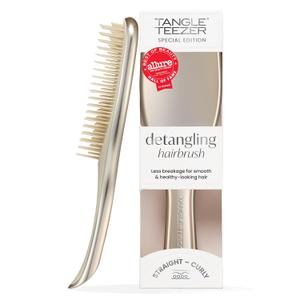 Tangle Teezer Chrome Ultimate Detangler Brush for Wet & Dry Hair, Eliminates Knots & Reduces Breakage for Straight to Curly Hair Types, Champagne Gold