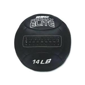 Champion Sports Rhino Slam Ball, 4-30 lb. Non-Slip Grip, Weightlifting, Crossfit, Home Gym, Fitness, 14" Diameter Balls, Optional Storage Rack/Tree Sold Separately 14LB