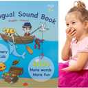 English and French ABC Learning for Children, Interactive Kids Book, Fun Educational Toy to Learn Letters and Words, Bilingual AudioBook for Toddlers (Ages 3+) Boys / Girls