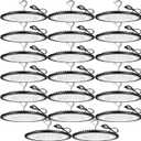 20 Pack 150W UFO Led High Bay Light Fixture,5000K Daylight Commercial Shop Bay Lighting,120VAC,21000LM,[650W MH/HPS Equiv.] US Plug Area Lighting for Warehouse/Barn/Gym/Factory/Workshop