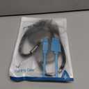 MINLU 3 in 2 Multi Charging Cable,2Pack 4Ft Retractable Chargers for All Devices,Multiple USBC Charger Cable Adapter with USB A/C to Lightning/USB C/Micro USB Port for iPhone 17/16/15/14/Samsung/PS