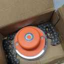 Wire with Saw Universal Garden Multifunctional Chain Trimmer Head Replacement Parts Garden Tool Lawn Mower Accessories Orange