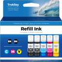 Compatible for EPT522 Ink Refill Bottles ET-2800 ET-4800 ET-2400 ET-2803 for EPT522 Ink Bottles for ET 2800 ET 4800 ET2800 ET 2400 ET4800 ET 2803 ET-2720 ET-4700 ET-4810 ET-2840 Printer (Not Subli)