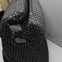 3PCS Wedge Pillow Set for After Surgery, Adjustable 9&12 Inch Bed Wedge Pillow for Sleeping, Incline Pillow Wedge for Headboard, Post Surgery, Acid Reflux, Neck&Back Support, Plush Black (Black - Air Layer)